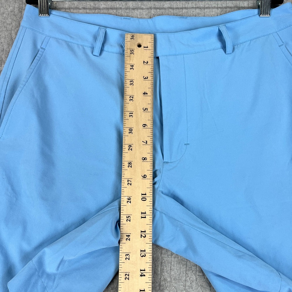 Fairway & Greene Golf Shorts 34 and Shirt L Blue Trump New York Tech Performance - Picture 6 of 16